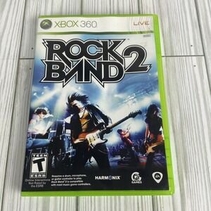 Rock Band 2 (Microsoft Xbox 360, 2008) Complete